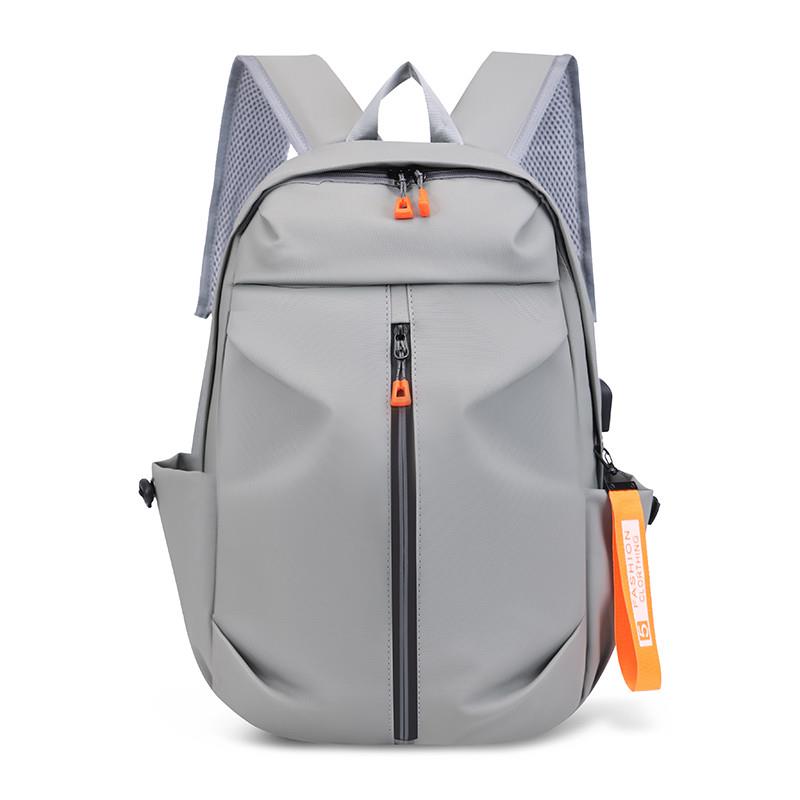 推荐双肩包男百搭初中生高中生大学生书包大容量休闲旅行电脑包背