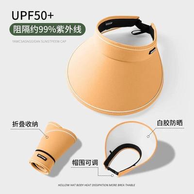 夏季大帽檐防晒遮阳帽子女