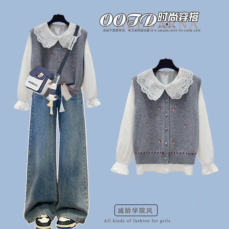 新品女童春装套装2025新款