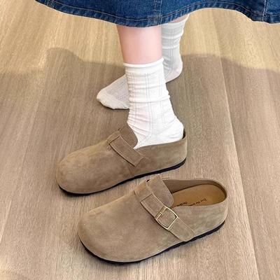 推荐内增高厚底勃肯鞋女半