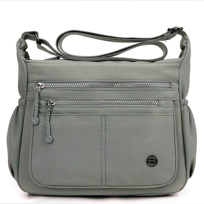 新品2025新款潮尼龙布包女包休闲百搭单肩斜挎包轻便大容量女士托