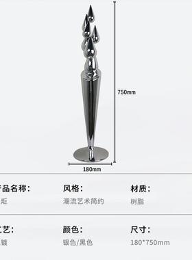 好货定制大型不锈钢雕塑月