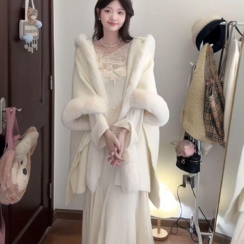 秋冬搭配旗袍新款学院风水