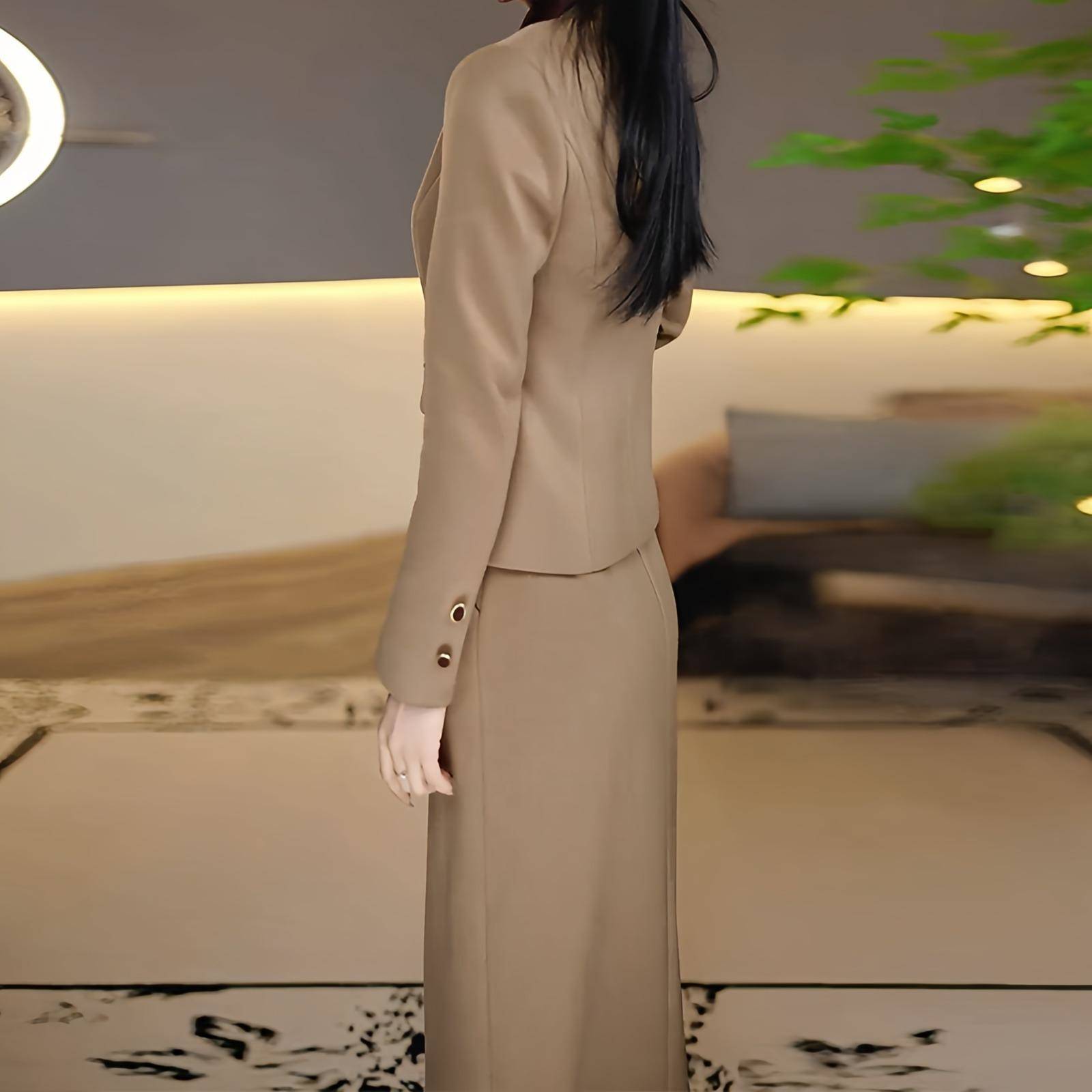 推荐秋季穿搭套装女2026年新款中年妈妈装气质高贵优雅显瘦两件套