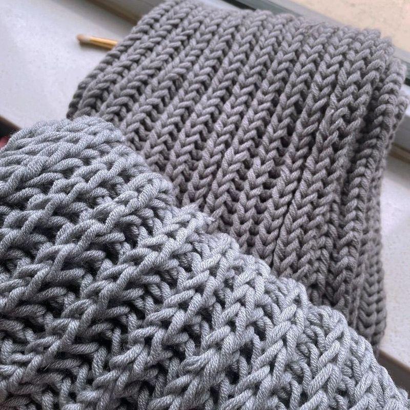 成品手工围巾情人互送送长辈节日创意礼物新年礼物送男友带礼盒