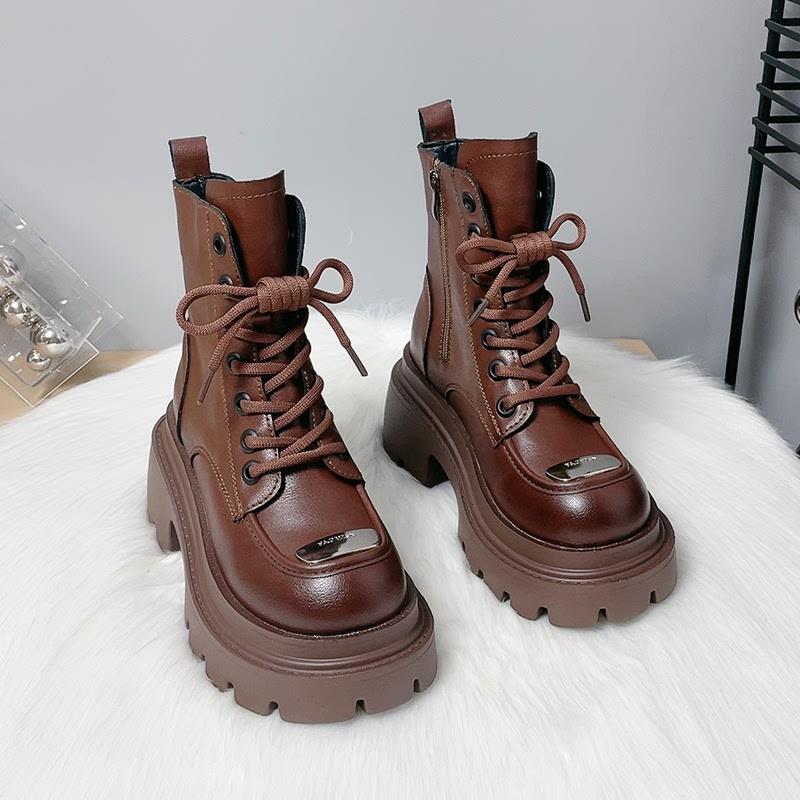 推荐高跟靴子女2024新款秋