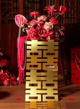 婚房布置仿真花摆件结婚礼