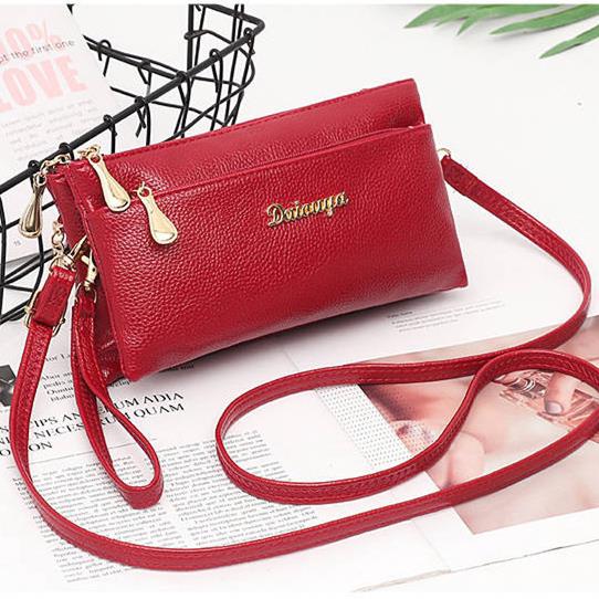 推荐双层手机斜挎包2025新