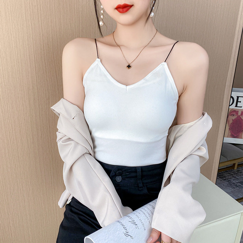 小打底吊带背心女外穿夏季网红泫雅显瘦hi港味in内搭上衣