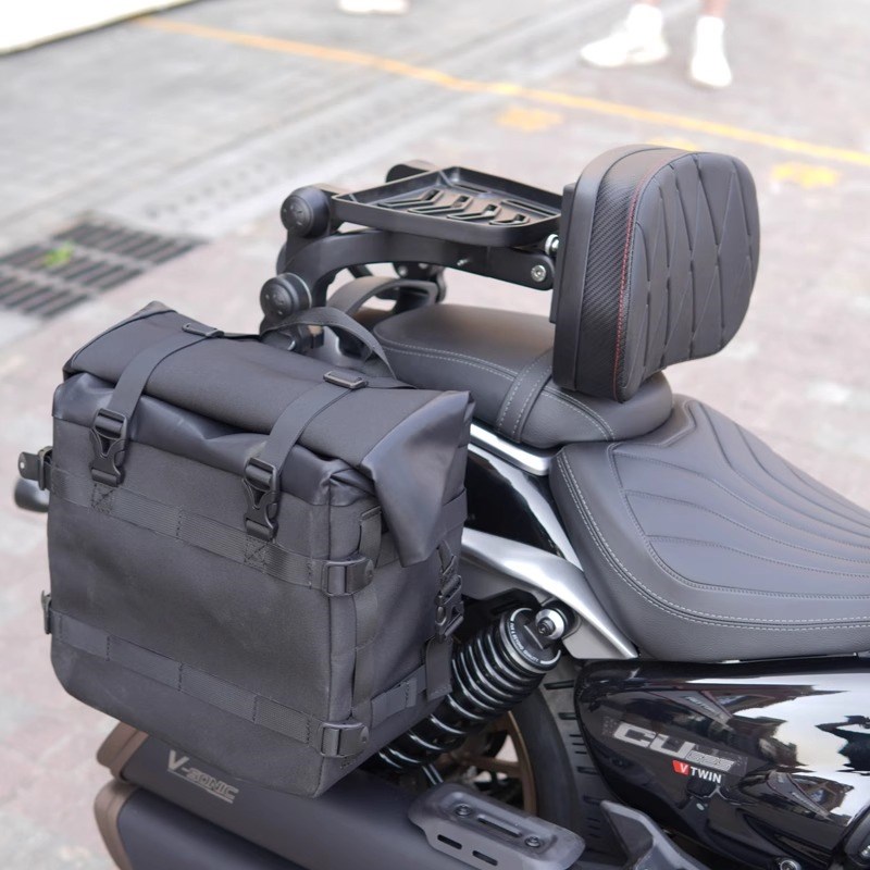 无极CU625改装件护杠保险杠折叠靠背防水皮边包S快拆帆布包油箱包