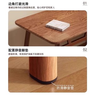 电脑桌卧室家用实木腿桌子简易出租屋长方形书桌学X生家用工作台