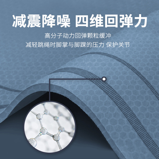 跳绳垫家用隔音减震瑜伽垫x子楼层静音儿童运动地垫防滑健身毯