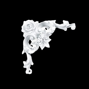 卧室背景墙cpu线条法式角花床头仿石膏拱形门装饰线条吊顶收边条