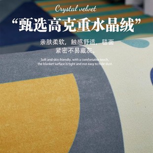 儿童地垫防水客厅阳台爬行垫A子卧室床边阅读区跳房子游戏地 新款
