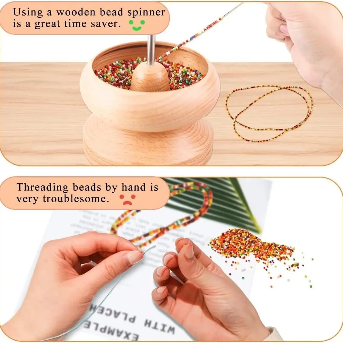 新款串珠碗穿珠器be 米珠手链项链米珠串珠工具套装