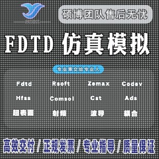 hfss仿真天线/fdtd/zemax/模拟分析rsoft代做射频光学/cst指导