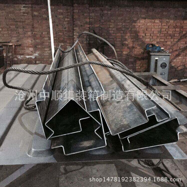 沧州中顺集装箱生产 集装箱配件角柱 前角柱 前立柱