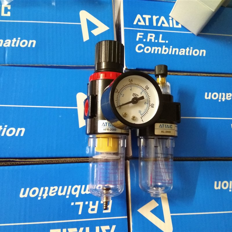 亚德客型二联件AFC2000 BFC3000 4000油水分离器AFR+AL两联过滤器