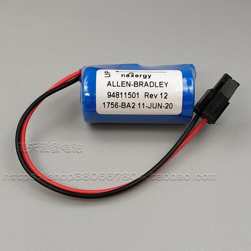 全新AB罗克韦尔 1756-BA2 3V PLC控制器模块1756-L61/2/3 CPU电池