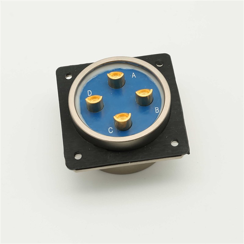 YGD26N2804J02+YGD20N2804K圆形电连接器4芯航空插头座工厂直销