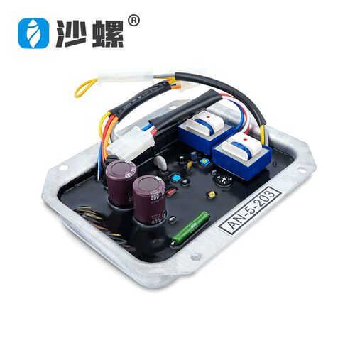 新品国产日本Denyo柴油发电机组自动电压调节器AVR调压板AN-5-203