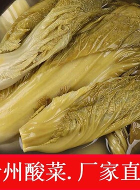 贵州特产无盐酸菜农家自制新鲜酸菜青菜腌藏毕节酸菜豆米商用批发
