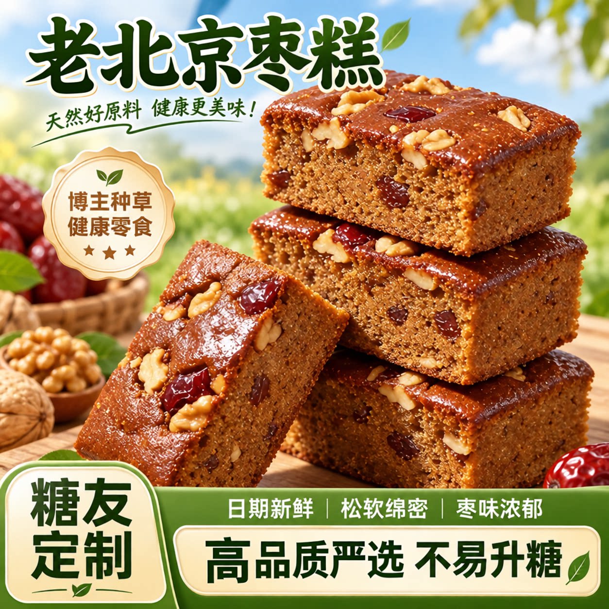 老北京枣糕官方旗舰店早餐蛋糕图片