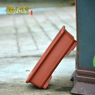大德号 宜兴精品紫砂花盆 盆景盆 长方盆 花卉绿植 创意家居