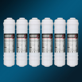 净水器大T33后置椰壳活性炭一体快接滤芯纯水机耗材改善口感滤芯