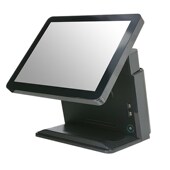 触摸屏收款 单双屏 机H156收银机电容屏触控电影院售票点餐超市服装