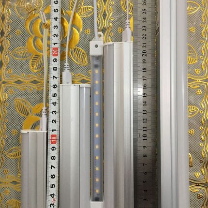 LED日光灯管酒柜0.1m橱柜灯0.2米T5超短灯条木玻璃展柜书柜衣柜子