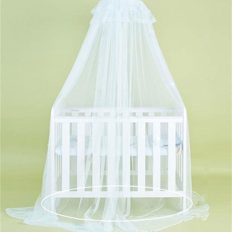 加大拼接床蚊帐加宽儿童床帐子婴儿床防蚊支架杆宝宝床免打孔通用
