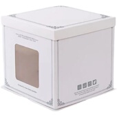 12寸单层双层加高三合一生日蛋糕盒纸盒礼 盒烘焙6 蛋糕包装