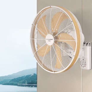 金属壁扇复古壁挂式电风扇商铺饭店餐饮商用挂墙大风强力铁叶电扇