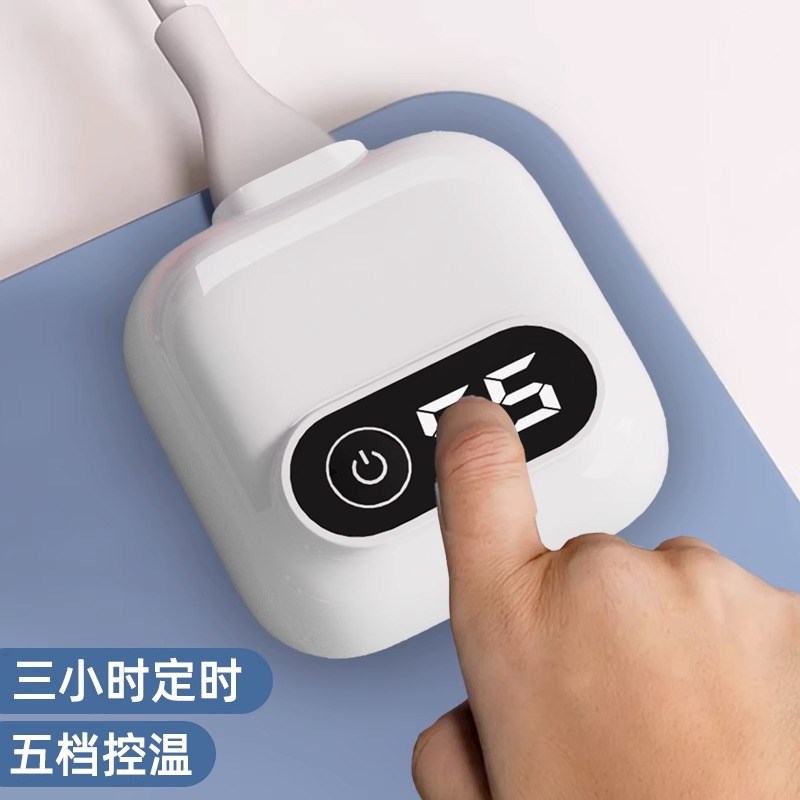 加热鼠标垫暖桌垫女生高颜值办公室超大发热学生书桌面写作业耐脏