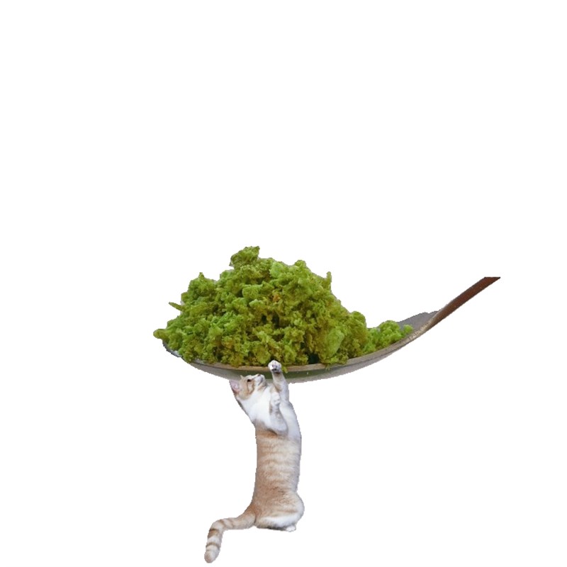 【冻干猫草碎】排毛球鸡肉麦草酥酥猫粮伴侣助解天然化毛膏福猫馆