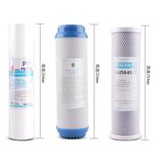 净水器家用10寸滤芯pp棉过滤器配件前三级滤瓶纯水机前置过滤套装