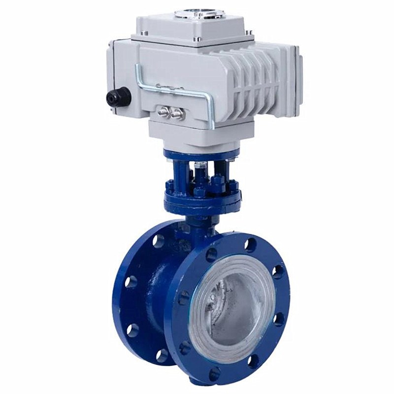 D943H-16C电动硬密封法兰蝶阀耐高温三偏心硬密封蝶阀DN100150200