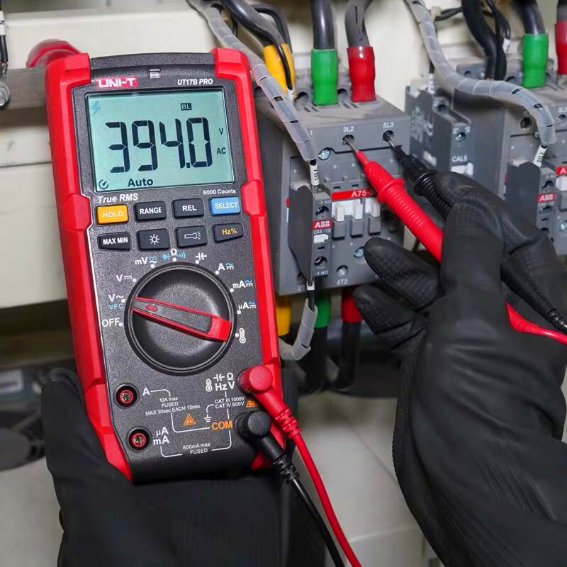 优利德UT15B硬芯UT17B PRO数字万用表高精度真有效变频防烧万能表
