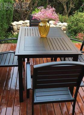 户外桌椅庭院休餐桌椅组40710合外咖啡厅室天露阳台花园露闲台塑