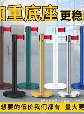家礼杆宾柱排队示柱围厂栏银行栏杆隔离PTD带伸缩警带警戒一米线