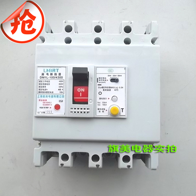 DM1L-100/4300   63A 100A 漏电断路器 上海联亮
