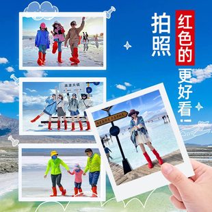 套反复使用防水防滑加厚耐磨沙漠防沙脚套学生儿童 茶卡盐湖专用鞋