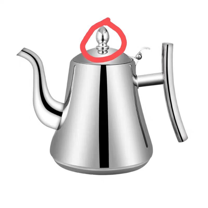 茶壶盖盖顶盖帽茶壶盖子配件冷水壶顶珠顶帽防P烫帽茶瓶茶罐盖钮