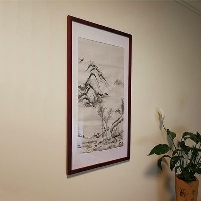 细长实木合影毕业集体会议照窄相框20x30x40x60xO70x80x90软卡画