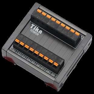 一进多出分线端子台排接线n盒电源延长线直插式 Y0208Y02120216022