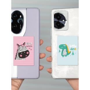 Ic+Ic+Id+Id超薄门禁卡贴纸手机可重覆擦除副本电梯出勤双频覆合