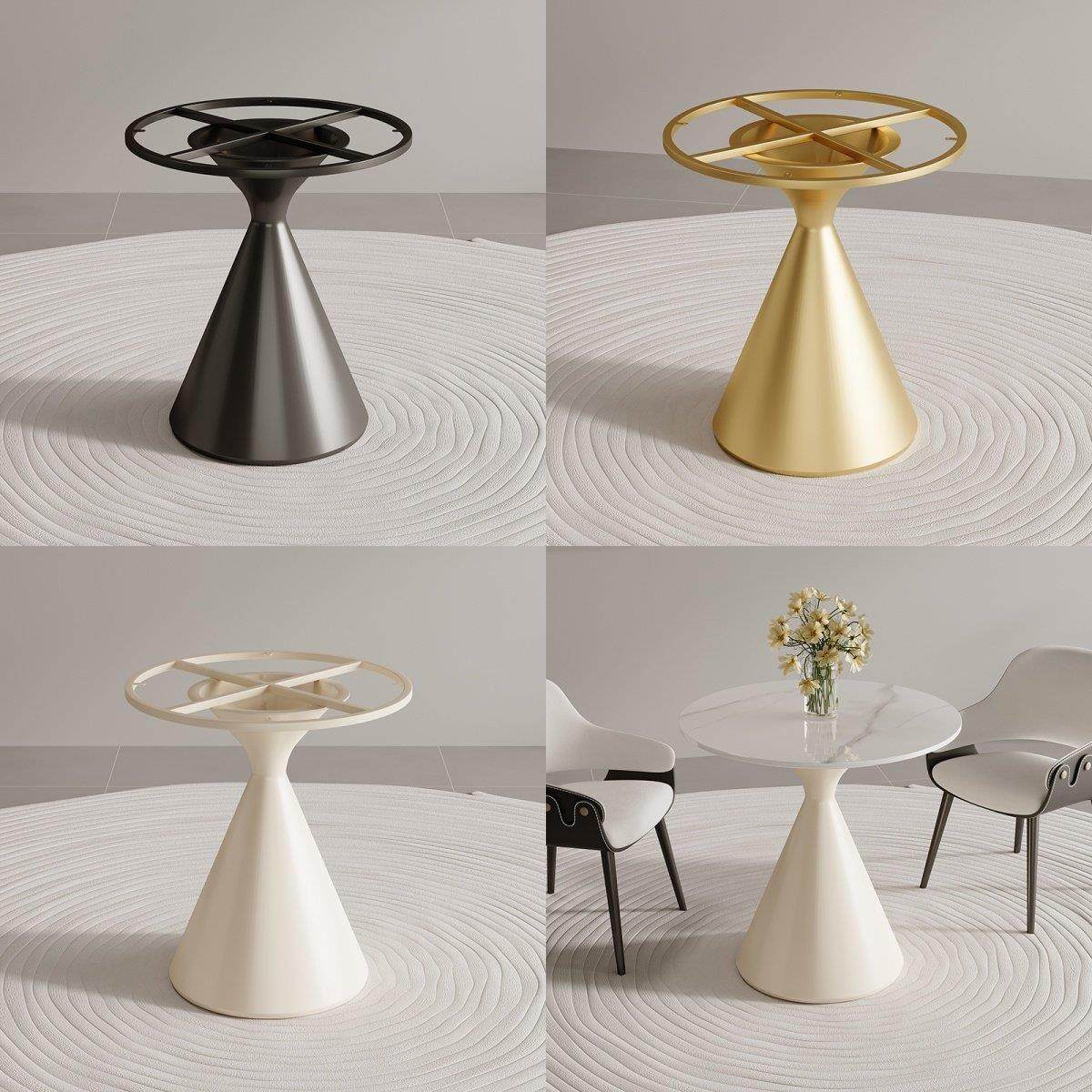 金属大理石支架阳台岩板桌腿茶几边几圆形桌脚餐桌桌架底座定制,商业/办公家具,台脚台架/家具支架,淘宝优惠券,粉丝福利购,淘宝优惠卷