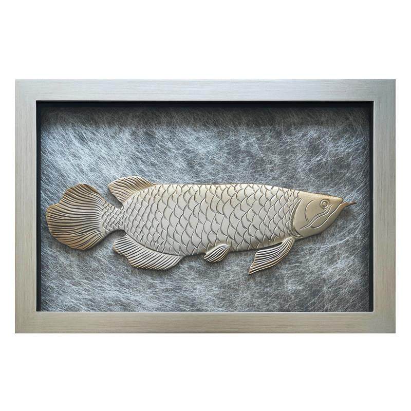 电表箱装饰画电箱画强弱电箱遮挡画手工雕刻立体画轻奢挂画金龙鱼,家居饰品,现代装饰画,淘宝优惠券,粉丝福利购,淘宝优惠卷