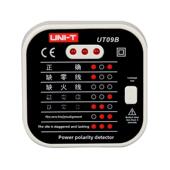 优利德UT09A 09B插座检测仪地线零线火线极性验电器相位检测